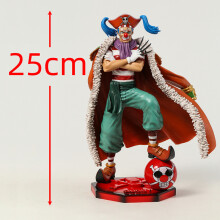 (25cm without box) Four Emperors the Clown Buggy PVC Figure Toy Collection Model Statue