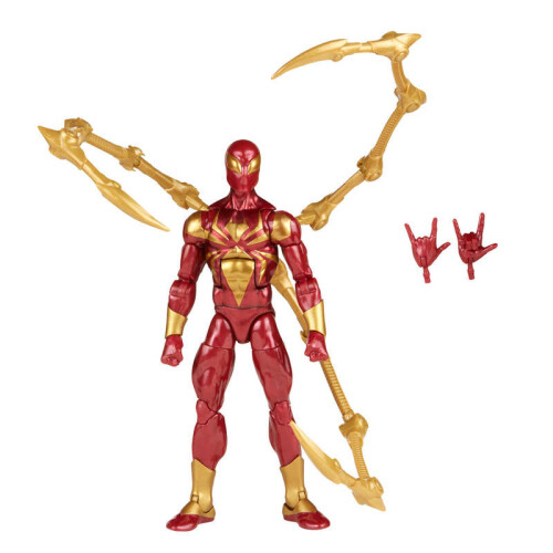 (Totally GO)Legends Iron Spider Spiderman 6" Action Figure