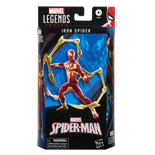 (Totally GO)Legends Iron Spider Spiderman 6" Action Figure 2