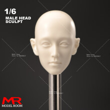 (24) Unpainted 1/6 Brad Pitt Tom Cruis Arnold Paul Walker Ronaldo Bruce Willis Head Sculpt Carving Fit Male Soldier