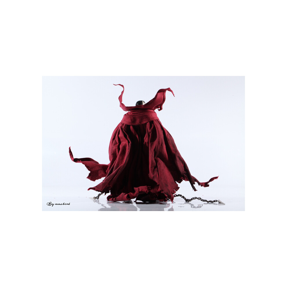 (Possibilités Cape standard)Robe rouge Happy Spawn Reggae, accessoire écharpe, Cape de luxe, Robe avec chaîne, poupées, jouets,