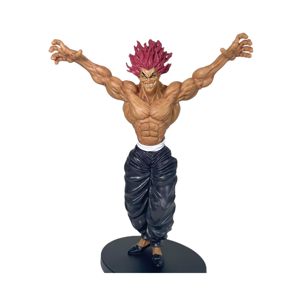 (Possibilités 20 cm sans boîte)Figurine Hanma Baki en PVC, 15cm, ventilateur de dessin animé, lame de cheval, Kaoru Hanayama,