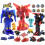 (E (Initial Version))Burst Speed Wild Merge Deformation Robot Toy Car Action Figures Flips Capture Transform 2