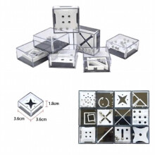 (48,9900)6/12 Juego de laberinto 3D Fidget Toys Puzzle Ball Brain Teaser Niños Adultos Juguetes educativos de