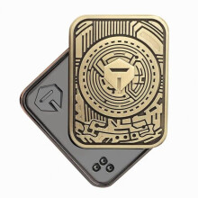 Roestvrijstalen Pocket Fidget Clicker Metalen Poker Kleine Push Slider Fidget Clicker Stress Relief Speelgoed