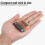 Mini LED Solar Car Warning Light Night Security Simulate Alarm Alarm Wireless Antift Lampe Actation 4