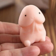 (73.9900)Dick Shape Mini Penis Squishy Dekompressio Lelu Squishy Hitaasti Nouseva Penis Stressiä lievittävä Lelut