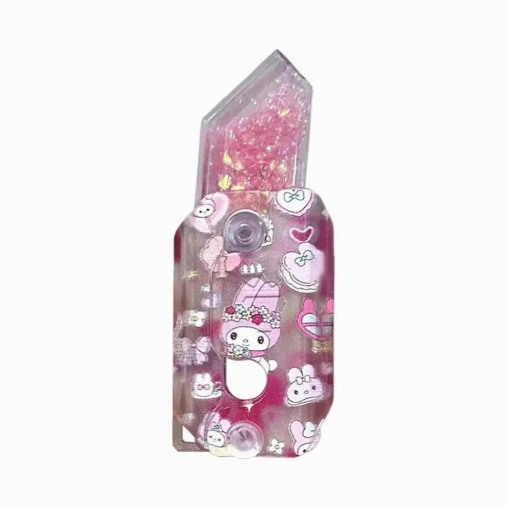 Yeefunjoy Lot De 2 Jouets Fidget 3D Tournants – Anti-stress, Forme Main, 7 Cm, Rose Et Violet