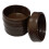 (Small, 4 Castor Cups) Brown Plastic Castor Cups to protect floors 1