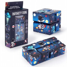 (48 9900) Infinity Starry Sky Square Puzzle Lelu Neljän Kulman Labyrinttilelu Lasten Aikuisten Dekompressio Rentouttava