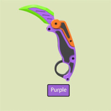 (48.9900) Gravity Carrot Sword, toiminnallinen ahdistuneisuuslelu, herättää uteliaisuutta. 3D-tulostus ainutlaatuinen