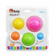 (53.9900) Cartoon Zuignap Spinner Speelgoed Baby Spelletjes Speelgoed Rammelaar Relief Stress Fidget Speelgoed