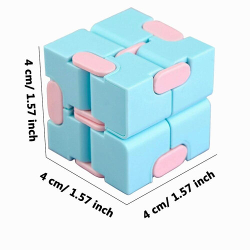 (48 9900) Kannettava Creative Decompression Unlimited Cube, Solid Puzzle, Smooth Fun, Infinity Cube -lelu, Hauska 2