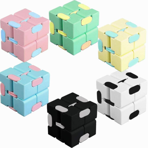 (48 9900) Kannettava Creative Decompression Unlimited Cube, Solid Puzzle, Smooth Fun, Infinity Cube -lelu, Hauska 1