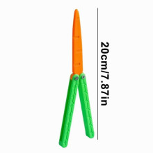 (55.9900) 3D-suora hyppy Gravity Comb Gravity Retiisi Creative DekompressioGravity Suorahyppy Gravity Porkkana