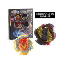 (XD16814C) Xd16814 Alloy Battle Top Kit voor twee spelers met kleurrijke varianten voor een spannende competitieve