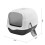 Living And Home (Black+ White) Detachable Cat Litter Box 7