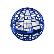 (Blau)250mah Gyro Style Spinning Ball Flying Orb Toy