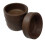 (Small 37mm internal, 4 pack) Brown Rubber Castor Cups to protect floors 1
