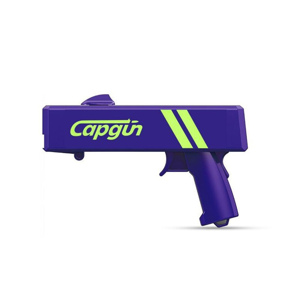 (blue) Gun Shaped Beer Opener Portable Spring Cap Catapult Launcher Bar Tools Beer Bottle Lids Shooter Beer Bottle Openers Bar Accessarie