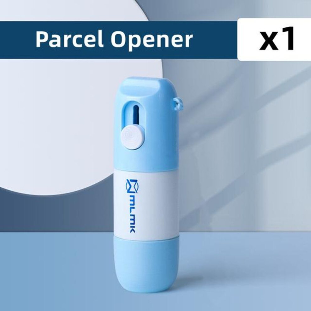 (as the picture) Thermal Paper Correction Fluid With Knife Parcel Box Opener Home Office Anti Peep Identity Information Privacy Protector Eraser