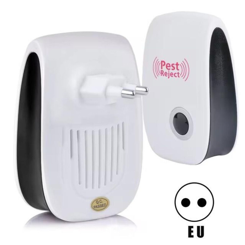 (EU) Pest Repeller Electronic Ultrasonic Pest Reject Mouse Rat Cockroach Pest Control Device Household Mosquito Killer Eu Us Plug