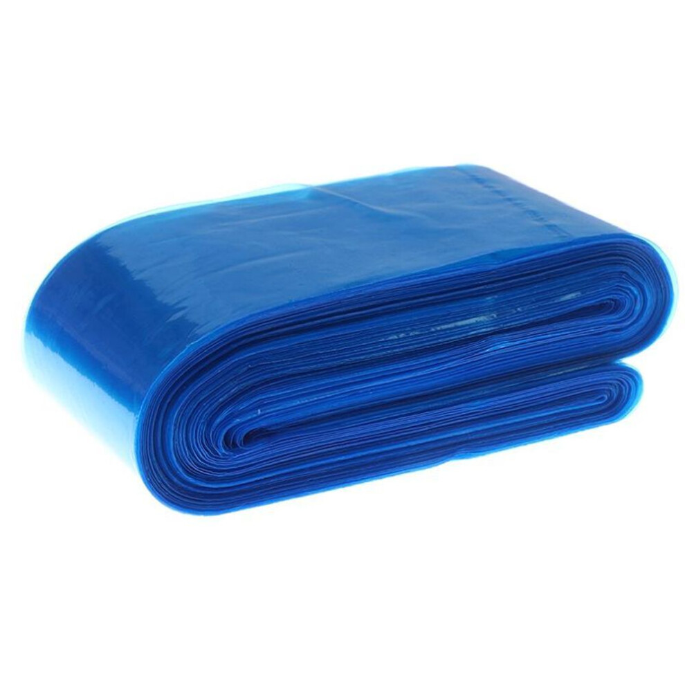 (blue) 100 Practical Tattoo Machine Bag Tattoo Clip Rope Sleeve Bag Supply Cover Bag