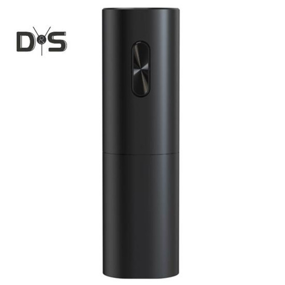 (black) Effortless Electric Wine Opener Battery Operated Quick And Easy Cork Removal Perfect For Wine Lovers