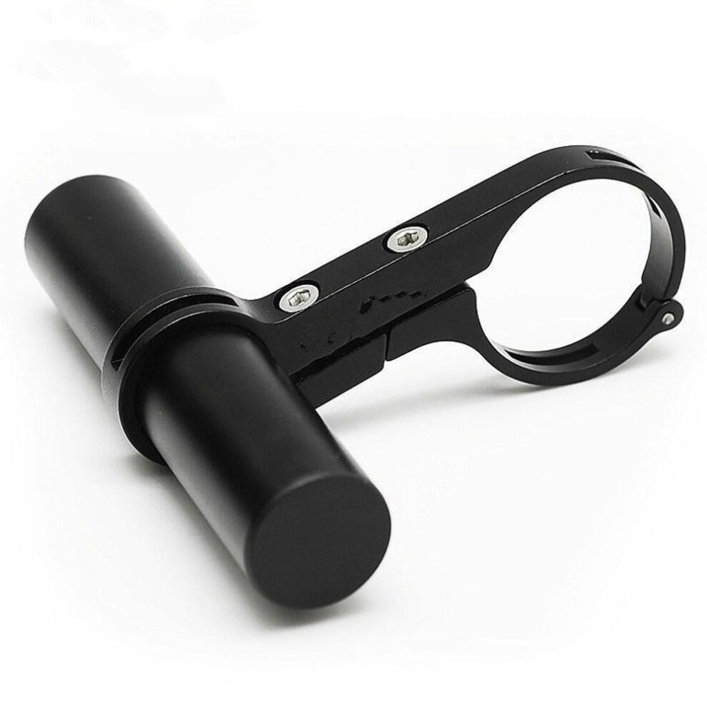 (black, 10cm) 1pcs Bicycle Handlebar Extension Rack Lamp Flashlight Bracket Clip Cycling Equipment Headlight Holder Accessorie