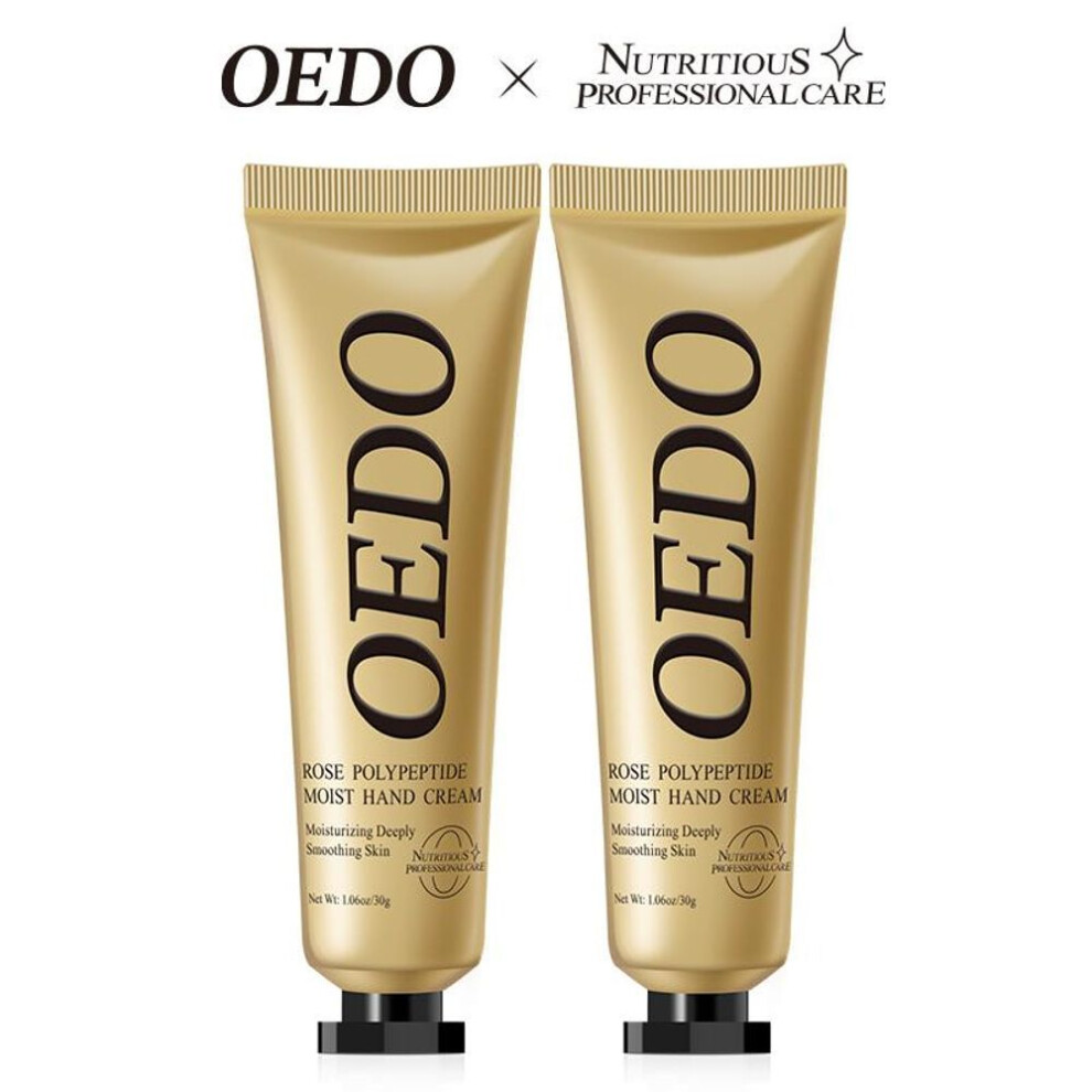 (2pcs) Super Rose Polypeptide Moist Hand Cream Rose Extract Repair Nourishing Hand Care Anti Chapping Anti Aging Moisturizing Skin Care
