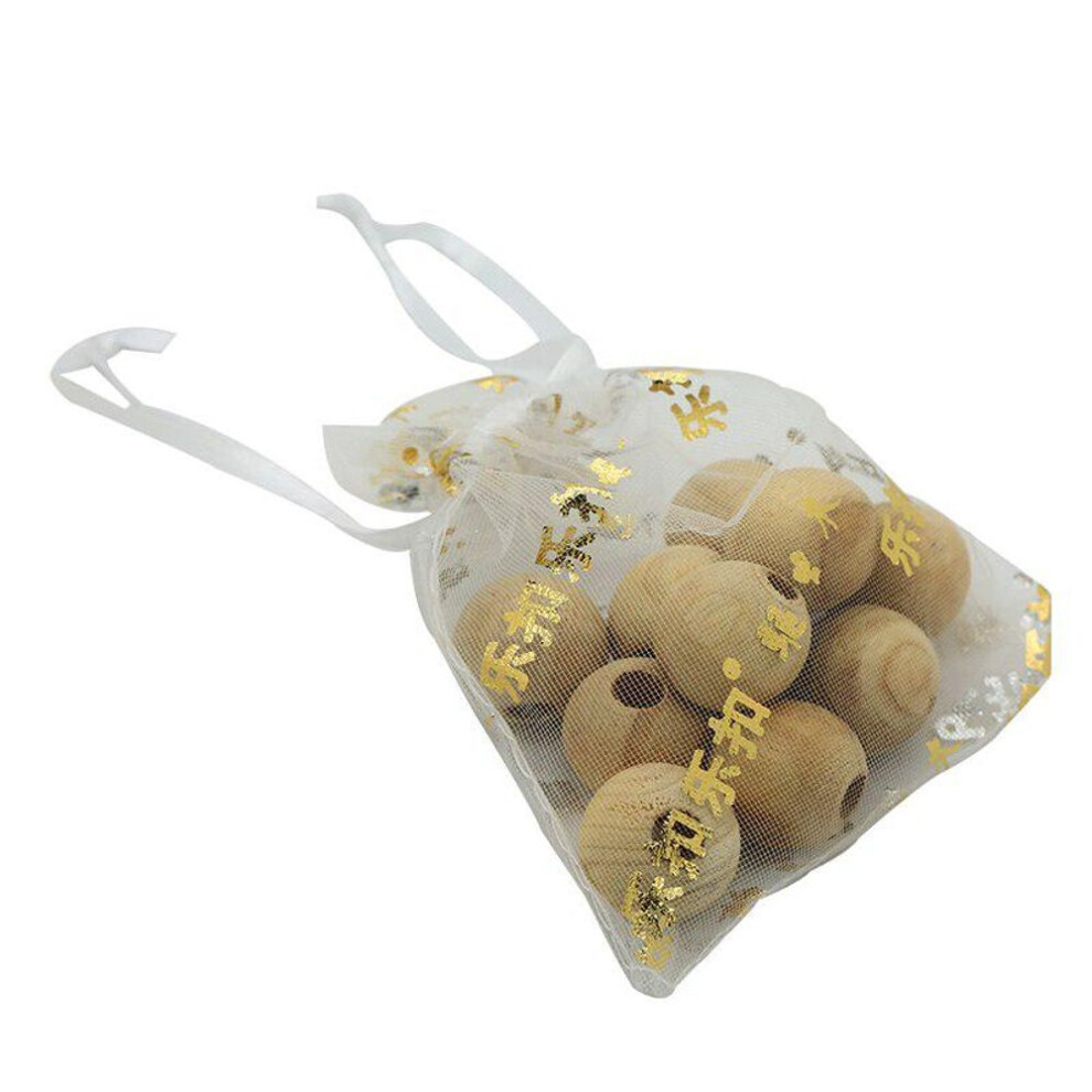 (as the picture) 20pcs Cedar Wood Moth Balls Moth Insect Repellent Natural Smell Durable Home Supplies