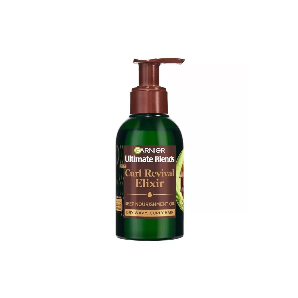 Garnier Ultimate Blends Avocado Oil & Shea Butter Curl Oil 120ml