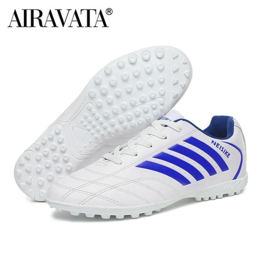 (white, 33) Size 31-44 Men Football Shoes Training TF Boots Boy's Football Shoes Sports Shoes Artificial Field Five-a-Team Football Shoes