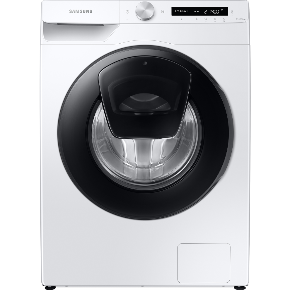 Samsung Series 5+ AddWash WW90T554DAW 9kg WiFi Connected Washing Machine with 1400 rpm - White - A Rated