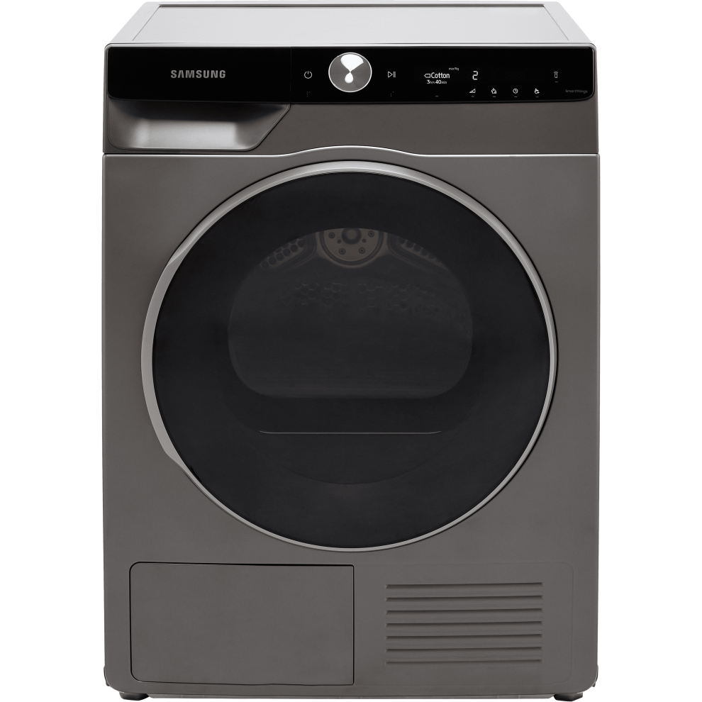 Samsung Series 9 AI Energy OptimalDry DV90T8240SX WiFi Connected 9Kg Heat Pump Tumble Dryer – Graphite – A+++ Rated
