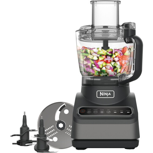 Ninja Ninja BN650UK 2.1 Litre Food Processor With 4 Accessories - Silver