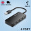High Speed 4 Port USB HUB 2.0 Multi Splitter Expansion Desktop PC Laptop Adapter 1