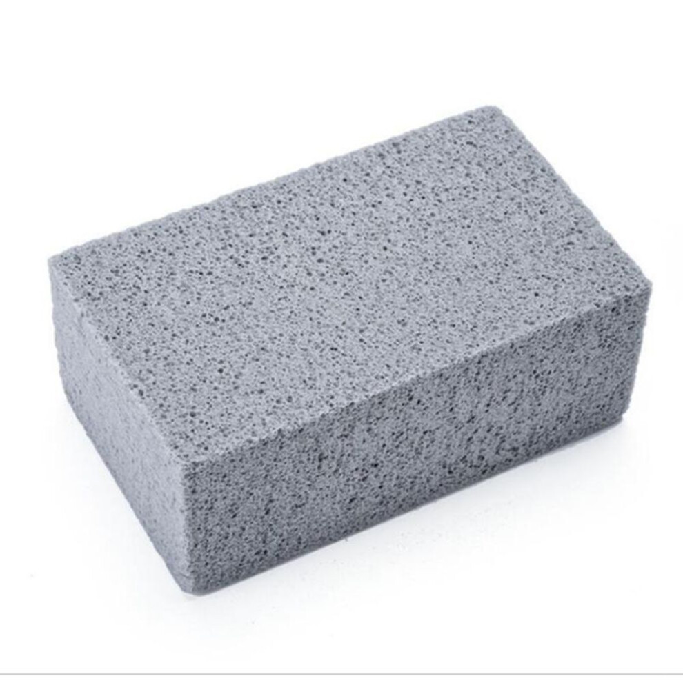 (gray) No Toxic Gray Grill Cleaning Brick 1pc Household Portable Grease Cleaner Bbq Tools