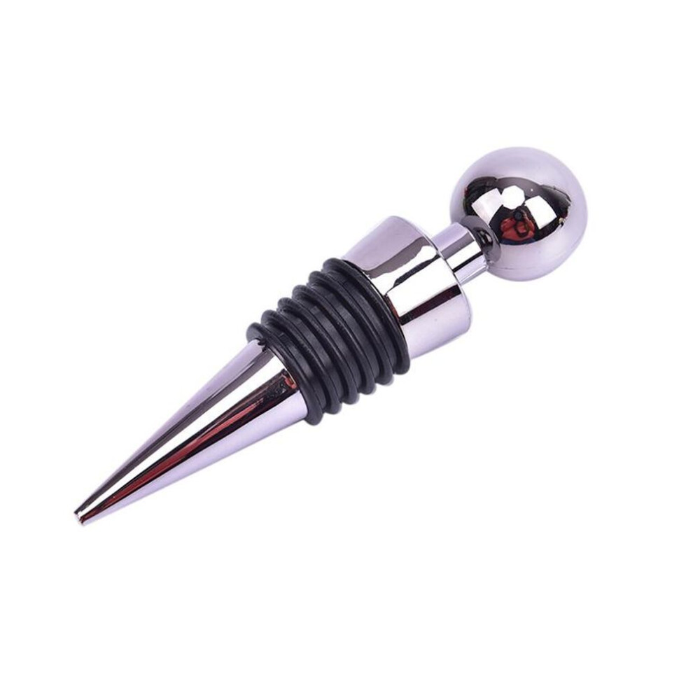 (round head) Bottle Stopper Elegant Wine Storage Twist Cap Plug Reusable Vacuum Sealed