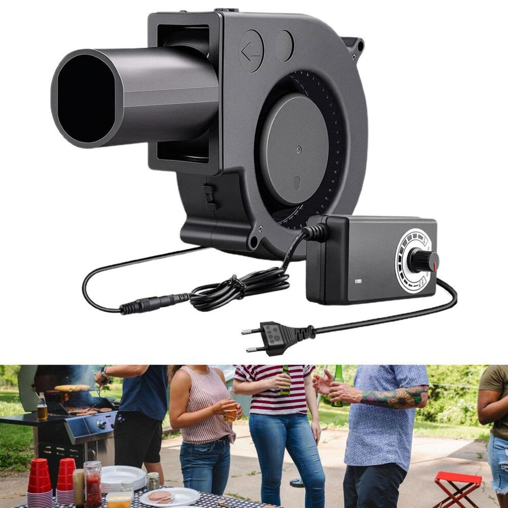 Bbq Fan Multifunction Solid Easy To Carry Smallsize For Camping Wood Cooker
