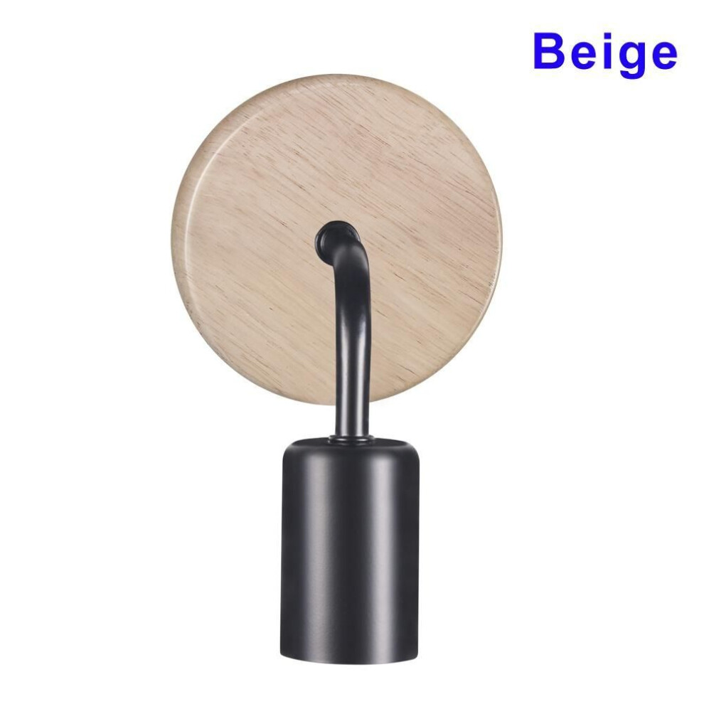 (black,brown, Wood Black) E27 220v 110v Wood Wall Lamp Vintage Sconce Wall Light Fixture Bedside Retro Lamps Industrial Decor Dining Room Bedroom Lights