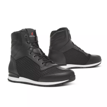 EUR 42 / UK 8 Forma One Flow Leather Black Motorcycle Boots