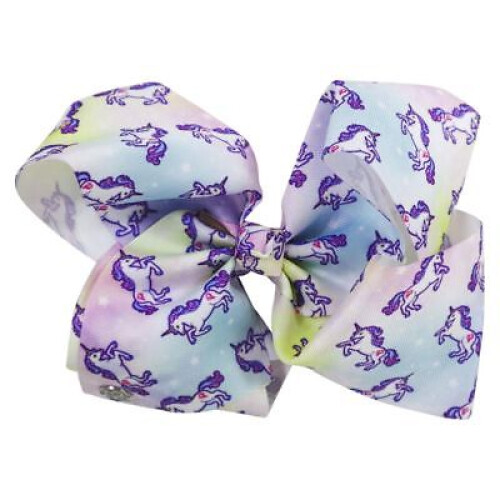 Jojo Hair Bow Set Unicorn Light Pink 2