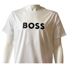 (XL) Boss Men's Cotton Regular Fit T-Shirt Black