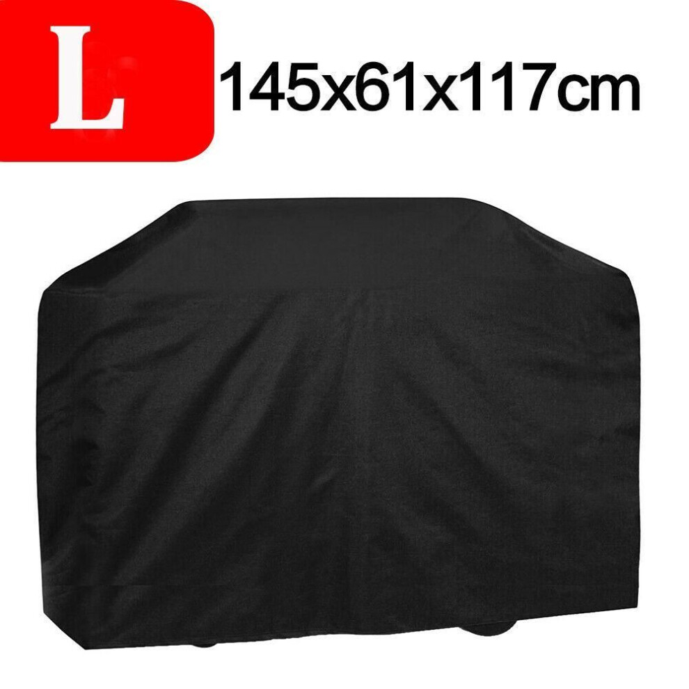 (L) Xs-xxxl Bbq Covers Heavy Duty Waterproof Patio Barbecue Gas Smoker Grill Garden