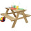idooka Kids Wooden Picnic Bench Table 1