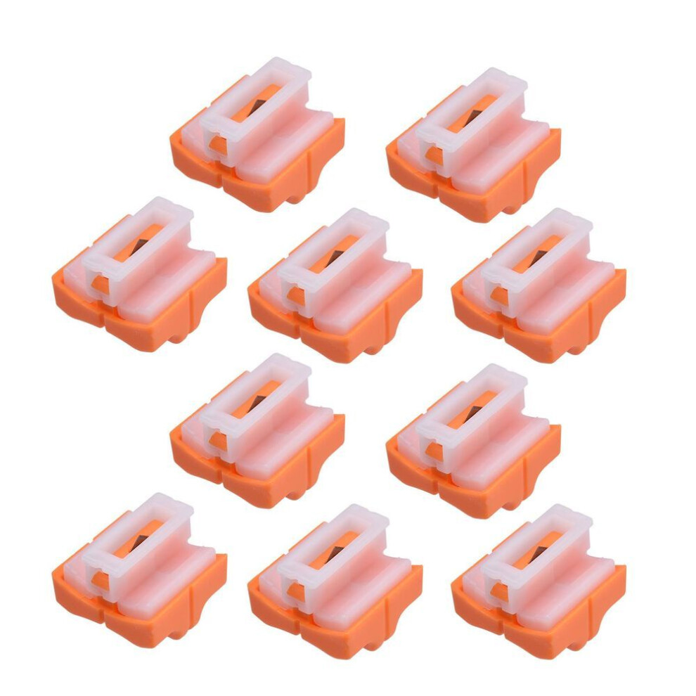 (10pcs) Jielisi Paper Cutter Replacement Blades Refill Security Safeguard Design For Cutting Craft Paper