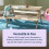 idooka Kids Wooden Picnic Bench Table 4