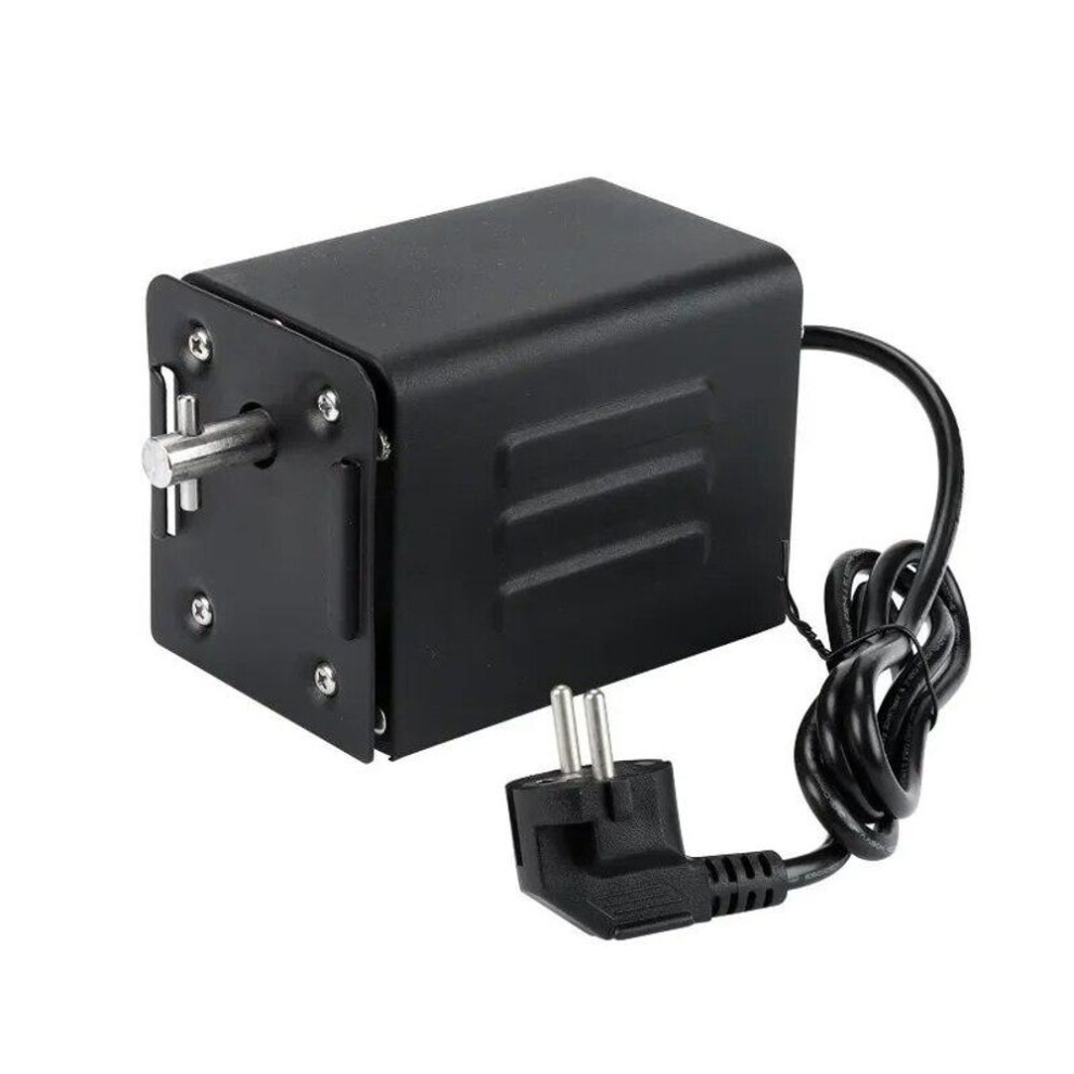 (as the picture, 220V European plug) 220v 40-60kg Rotating Barbecue Bbq Grill Roaster Rotisserie Spit Motor