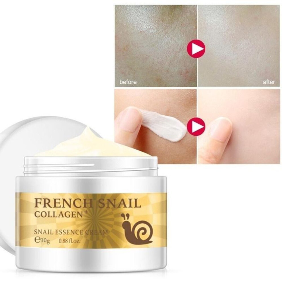 (25g) Anti Wrinkle Anti Aging Snail Moist Nourishing Facial Cream Skin Care Cream